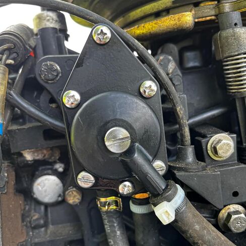 مضخة الوقود الخارجي 0438556 مع حشية متوافقة مع Evinrude Johnson Evenrude 25-140hp 18-7352 438556 433390 385784 433387 432451 398387 388268 0438556 Motor Boat Motor (Black) in Saudi Arabia