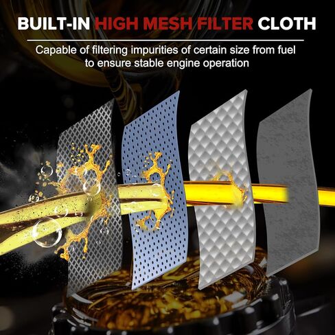 E7272M Electric Fuel Pump Module Assembly Compatible with Dodge Grand Caravan Chrysler Town & Country Ram C/V Volkswagen Routan 2011-2020 3.6L V6 Replace# P76743M FG0890 SP7080M 68060507AB in Kuwait