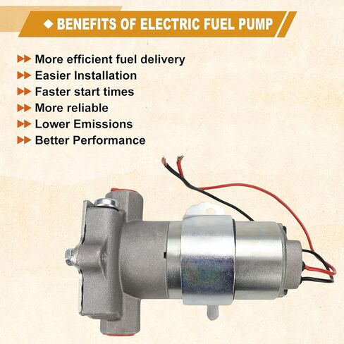 USTAR 97 GPH مضخة الوقود الكهربائية 7 PSI يستبدل 12-801-1 استخدام متعدد الوظائف سهل التثبيت (97 GPH) in Saudi Arabia
