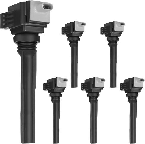 SCITOO Set of 6 Ignition Coil Pack for Honda for Odyssey for Accord for Acura TL RL CL OE UF400 UF512 UF307 C1460 in Saudi Arabia