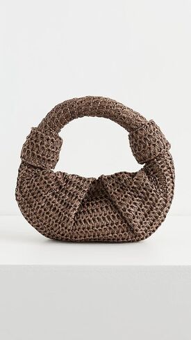 SIMONMILLER Women's Raffia Lopsy Bag in Kuwait