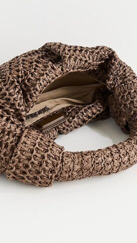 SIMONMILLER Women's Raffia Lopsy Bag in Kuwait