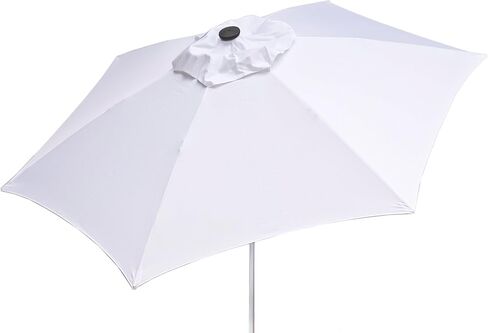 Heininger 1205 Navy 8.5' Push-Up Market Style Umbrella in Saudi Arabia