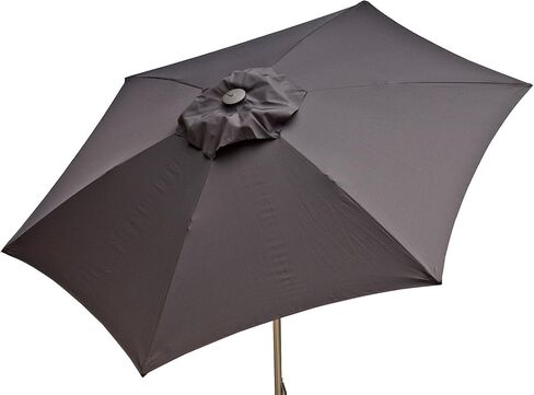 Heininger 1205 Navy 8.5' Push-Up Market Style Umbrella in Saudi Arabia