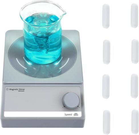 Magnetic Stirrer w/Timer, 100fl.oz Digital Magnetic Stir Plate, Magnetic Mixer w/LCD Display, Lab Stirrer w/Stir Bar (NO Heating) in Saudi Arabia