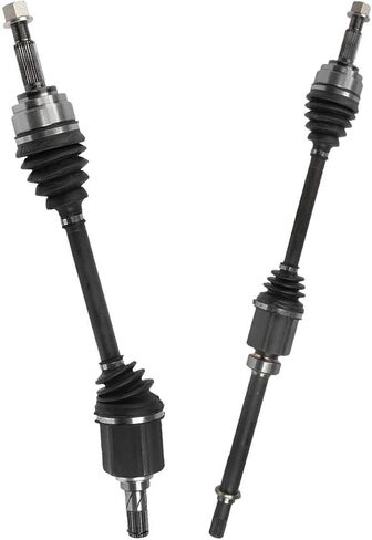 AutoShack Front CV Axle Shaft Assembly Set of 2 Replacement for 2007-2012 Nissan Sentra FWD Driver and Passenger Side DSK058057 in Saudi Arabia