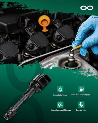 مجموعة SCITOO مكونة من 6 ملفات إشعال لهوندا أوديسي لأكورد أكورا TL RL CL OE UF400 UF512 UF307 C1460 in Kuwait