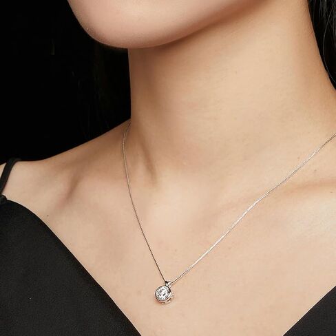 14K الذهب جميل 1CT VVS2 D-Color Round Round Diamond Netlace للنساء مع 19.69 في السلسلة ، وقطعة مجوهرات للنساء اللطيفة والحلوة ليوم عيد الحب in Saudi Arabia