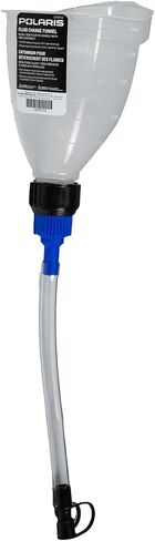 Polaris 1 Liter Fluid Change Funnel with Long Hose - Mess-Free and Controlled Pouring of Automotive Fluids, Oil, Gas - Durable Design for Easy Maintenance, Refills and Precision Pouring, Part 2830552 in Saudi Arabia