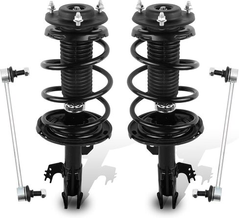 Front and Rear Struts Shocks Kit Compatible for 2007-2011 Toyota Camry Avalon 2007 2008 Lexus ES300 172307 172308 172309 172310 8PCS Struts with Coil Spring Sway Bar End Links in Saudi Arabia