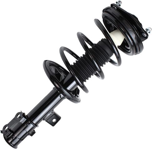Detroit Axle - Strut الأمامي اليمنى لـ 07-10 Kia Magentis Optima Rondo ، Strut Side Side Trust W/Coil Spring Assembly 2007 2008 2008 2010 Replace Quick Instran in Kuwait