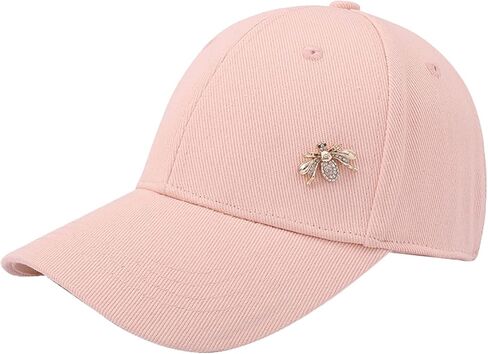 Summer Visor Beach UV Protection Sport Golf Running Ponytail Cap Hat for Men Women Baseball Cap with Bee Badge in Kuwait