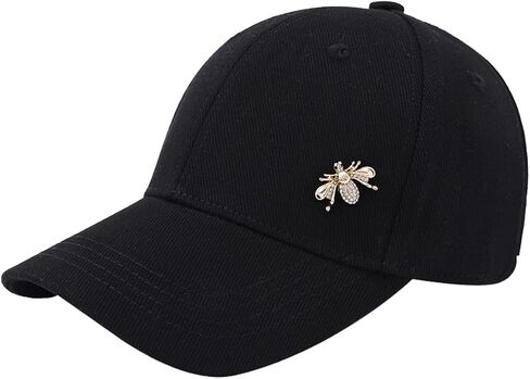 Summer Visor Beach UV Protection Sport Golf Running Ponytail Cap Hat for Men Women Baseball Cap with Bee Badge in Kuwait