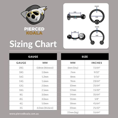 2PCS Titanium Implant Grade 16G Internally Threaded 8mm - 14mm Tongue Nipple Eyebrow Bar Ear Curved Barbell Body Jewellery in Saudi Arabia