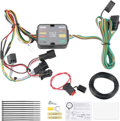 Waterwich 4-Pin Trailer Wiring Harness متوافق مع Kia Sportage 2017-2022 بديل لـ 56321 Hitch Wiring Harness in Saudi Arabia