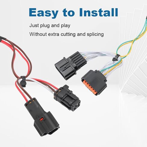 Waterwich 4-Pin Trailer Wiring Harness متوافق مع Kia Sportage 2017-2022 بديل لـ 56321 Hitch Wiring Harness in Saudi Arabia