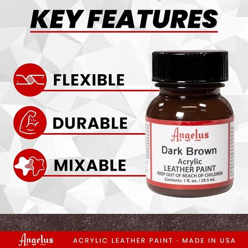 Angelus Acrylic Leather Paint, 4 Fl Oz (Pack of 1), Natural in Saudi Arabia