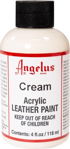 Angelus Acrylic Leather Paint, 4 Fl Oz (Pack of 1), Natural in Saudi Arabia