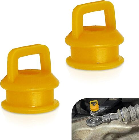 2 PCS Auto Shifter Cable Linkage Bushing, Transmission Connecting Rod Rubber Bushing Repair Replace 15276979 15823112, Compatible with Chevrolet Buick Cadillac GMC Jeep RAM Dodge (Orange) in Saudi Arabia