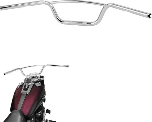 6" Rise 1" Fat Hollywood Ape Handlebar Fit For Harley Davidson Sportster Softail models Cruiser models and other Custom Application in Saudi Arabia