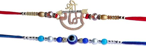Rakhi for Brother and Bhabhi | Lumba Rakhi For Brother with Gift Set | Rakhi Brother Bhaiya Bhabhi Rakhi | Raksha Bandhan Rakhi in Saudi Arabia