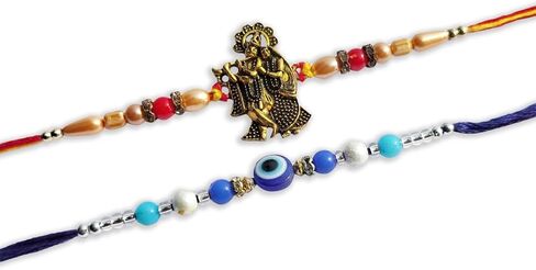 Rakhi for Brother and Bhabhi | Lumba Rakhi For Brother with Gift Set | Rakhi Brother Bhaiya Bhabhi Rakhi | Raksha Bandhan Rakhi in Saudi Arabia