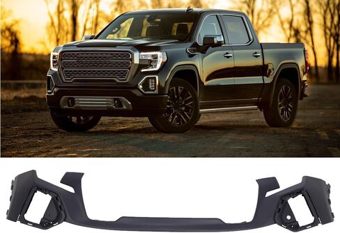 CareOnline New Black Front Apper Pumper Cover يناسب 2019-2021 G M-C Sierra 1500 ، OE: 84384741 GM1014140 in Kuwait
