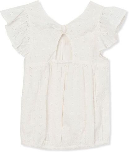 Lands' End Girls Woven Eyelet Top in Saudi Arabia