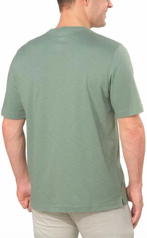 KIRKLAND Signature Men's Short Sleeve Pima Cotton Slub T-Shirt in Saudi Arabia