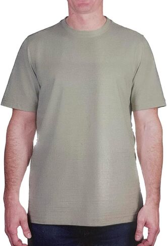 KIRKLAND Signature Men's Short Sleeve Pima Cotton Slub T-Shirt in Saudi Arabia