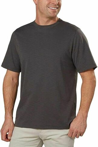 Kirkland Signature Men Men Sleve Pima Cotton Slub T-Shirt in Kuwait