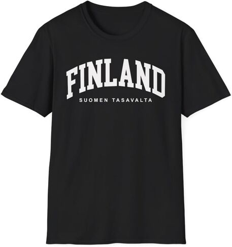 Finland Adult Unisex Soft T-Shirt in Kuwait