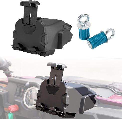 A & UTV PRO Electronic Tablet Holder & Tie Down Anchors for Polaris RZR XP 1000 2014-2018, Black in Saudi Arabia