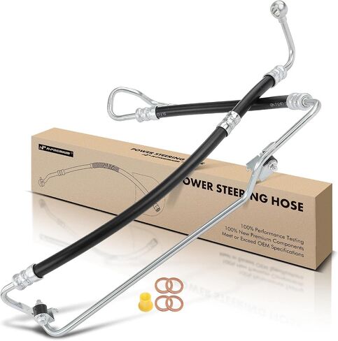 A-Premium Power Steering Hose Pressure Hose Line Assembly Compatible with BMW 335i 2007-2013 335is 2011-2013 135is 2013 135i Pump To Gear/Rack Pinion in Saudi Arabia