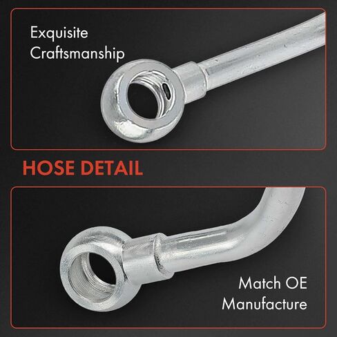 A-Premium Power Steering Hose Pressure Hose Line Assembly Compatible with BMW 335i 2007-2013 335is 2011-2013 135is 2013 135i Pump To Gear/Rack Pinion in Saudi Arabia