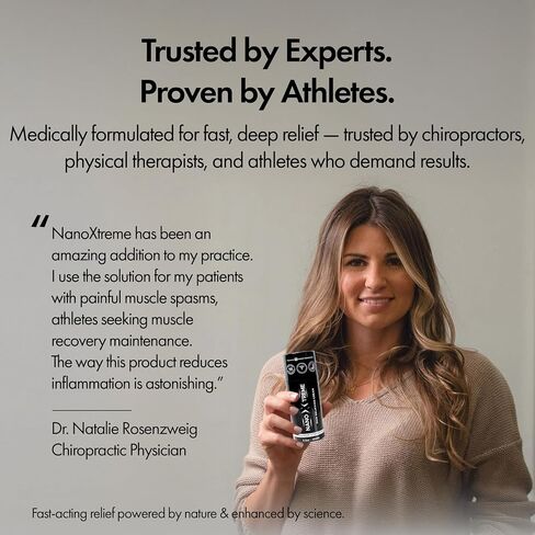 Pain Relief Cream – Fast-Acting Topical for Muscle, Joint & Nerve Deep-Absorbing, Long-Lasting Formula with Natural Ingredients – Cooling Sensation – 3.3oz Tube – Made in USA in Saudi Arabia
