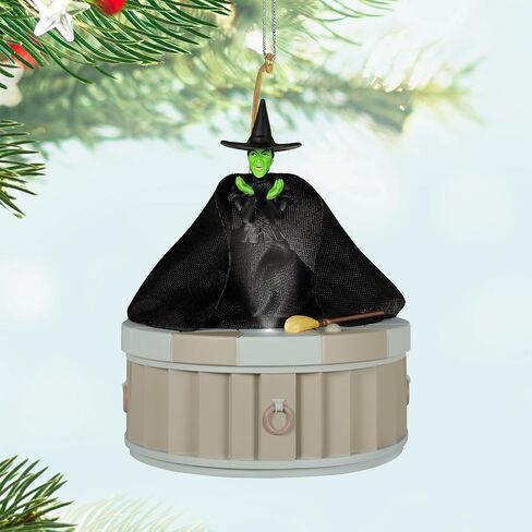 Hallmark Keepsake Christmas Ornament 2025, The Wizard of Oz I'm Melting! I'm Melting! with Light, Sound and Motion, Movie Gifts in Saudi Arabia