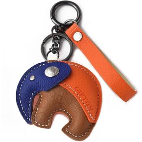 Leather Elephant Keychain, Key Organizer, Cute Keychain for Women, Car Key Ring for Men in Saudi Arabia