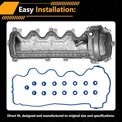 VS50687R VS50433 Valve Cover Gasket Set Compatible with 2007-2014 Ford F150/F250/F350/Expedition/Explorer/Mustang, Lincoln Mark LT/Navigator, Mercury Mountaineer, Avanti 4.6L 5.4L in Kuwait