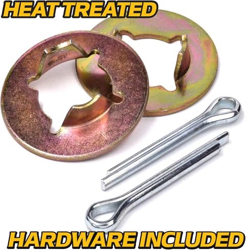HD Switch -2 Kits- Front Wheel Flange Bushing Bearing Rebuild for Cub Cadet XT1 Series 2015-2019, LT42 LT42C LT42E LT46 LT50 LT54 ST54 ST54 GT50 GT54 w/Deluxe Domed Hub Caps Lawn Garden Tractor Mowers in Saudi Arabia