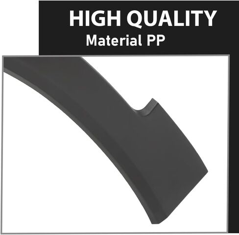 العجلة الخلفية العجلة Fender Flare صب الأسود PP الأمامي المتوافق مع Jeep Cherokee 2019-2021 68315998AC in Saudi Arabia