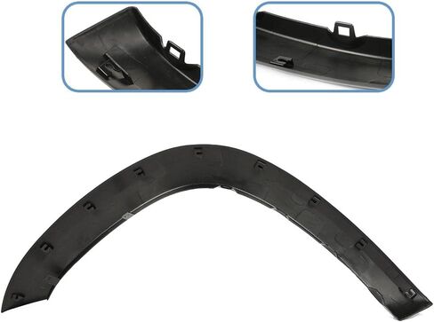 G-PLUS Fender Flares Compatible With 2006-2012 Toyota RAV4, 7587204060, TO1290109 Front Wheel Black Fender Thermoplastic Bolt-on Trim (Front Right Passenger Side) in Saudi Arabia