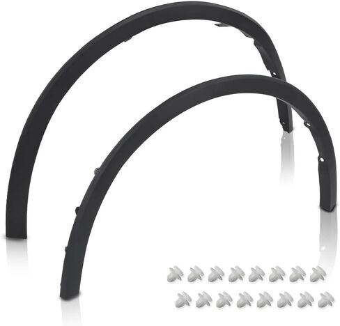 G-PLUS Fender Flares Compatible With 2006-2012 Toyota RAV4, 7587204060, TO1290109 Front Wheel Black Fender Thermoplastic Bolt-on Trim (Front Right Passenger Side) in Kuwait