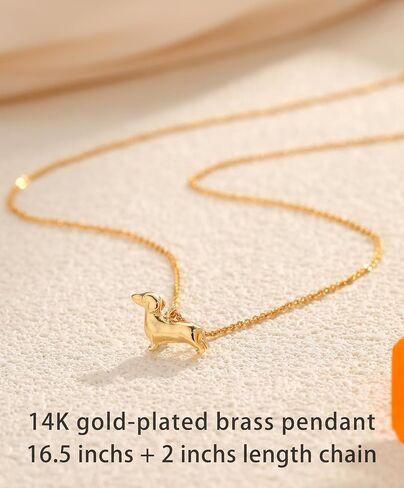 14K Gold Plated Pendant Necklace for Women, Dainty Charm Good Luck Inspirational Gifts for Her Friendship Necklace Cherry, Positive Duck, Shell Pearl Fish Beach Jewelry in Saudi Arabia