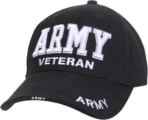 Rothco Deluxe Low Plumpel Low Profile Cap ، Black in Saudi Arabia