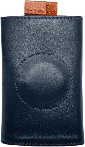 The Frenchie Co. Air Tag Speed Wallet ، Whultra Slim & Minimalist RFID Working Pocket Pocket ، حامل بطاقة الوصول السريع للرجال والنساء ، مصنوع من جلد إيطالي كامل الحبوب in Kuwait