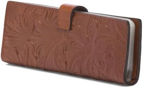 Marotta Card Holder - Tooled Leather in Saudi Arabia