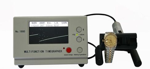 اختبار توقيت الساعة الميكانيكية رقم 1900 MTG-1900 TimeGrapher متعدد الوظائف in Saudi Arabia