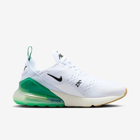 Nike Air Max 270 Women’s Shoes (AH6789-125 ، White/Summit White/Stadium Green/Black) in Saudi Arabia