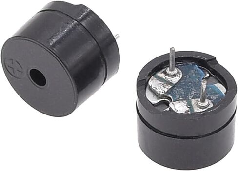 10-100 pcs Universal Passive Buzzer Electromagnetic Impedance 16 Ohms 16Ω AC 2KHz 3V 5V 12V Universal Buzzers Speaker(10PCS) in Saudi Arabia